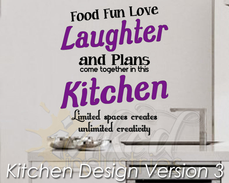 Kitchen Design Version 3 Decal - The Islamic Decor - 1