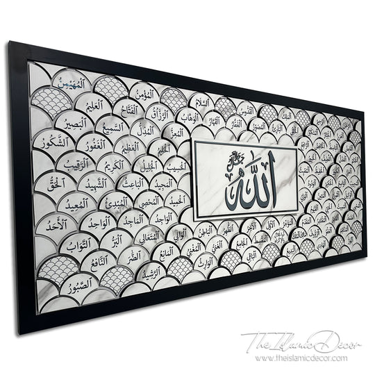 Asmaul Husna - The Scallop Series - Ready Stock Premium