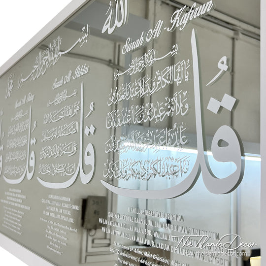 Ready Stock - Frame Mirror - Four Qul