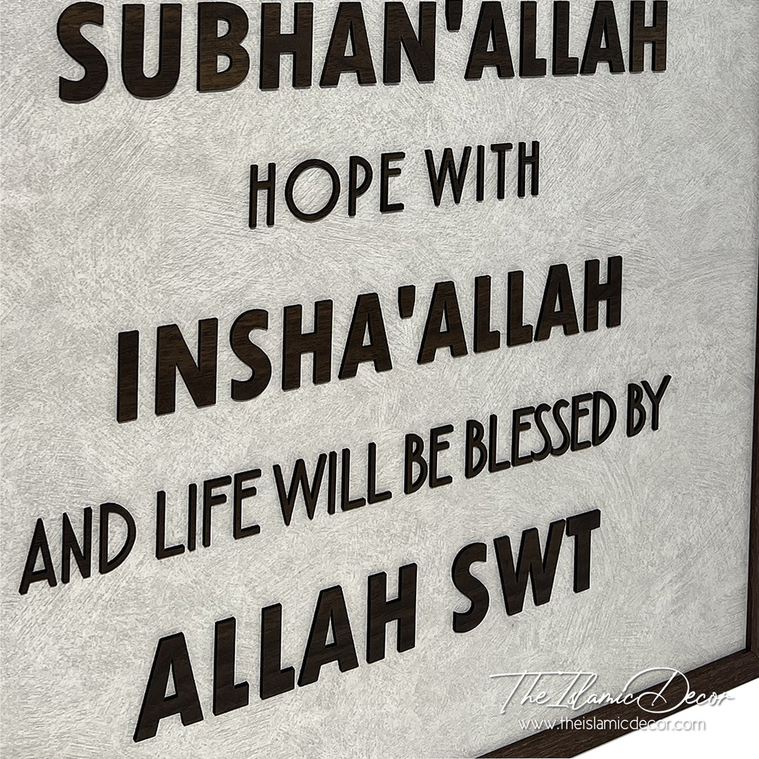 Ready Stock - 3D Lite - Quotes