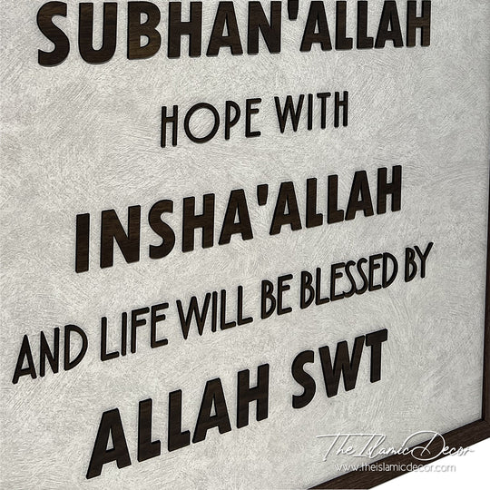 Ready Stock - 3D Lite - Quotes