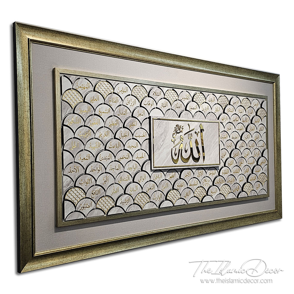 Asmaul Husna - The Scallop Series - Ready Stock Exclusive