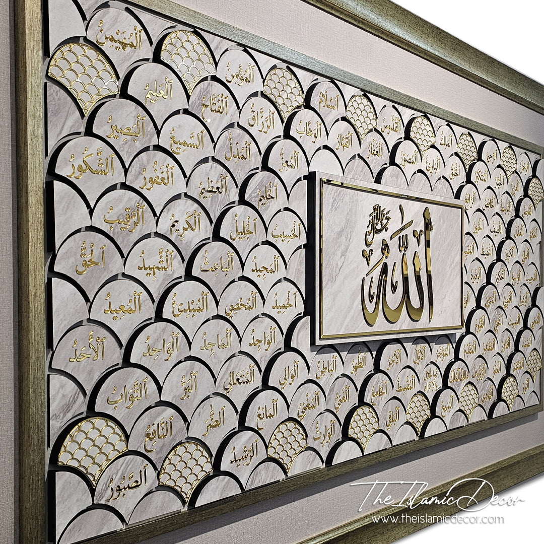 Asmaul Husna - The Scallop Series - Ready Stock Exclusive
