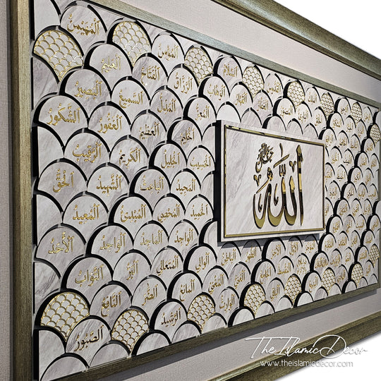 Asmaul Husna - The Scallop Series - Ready Stock Exclusive