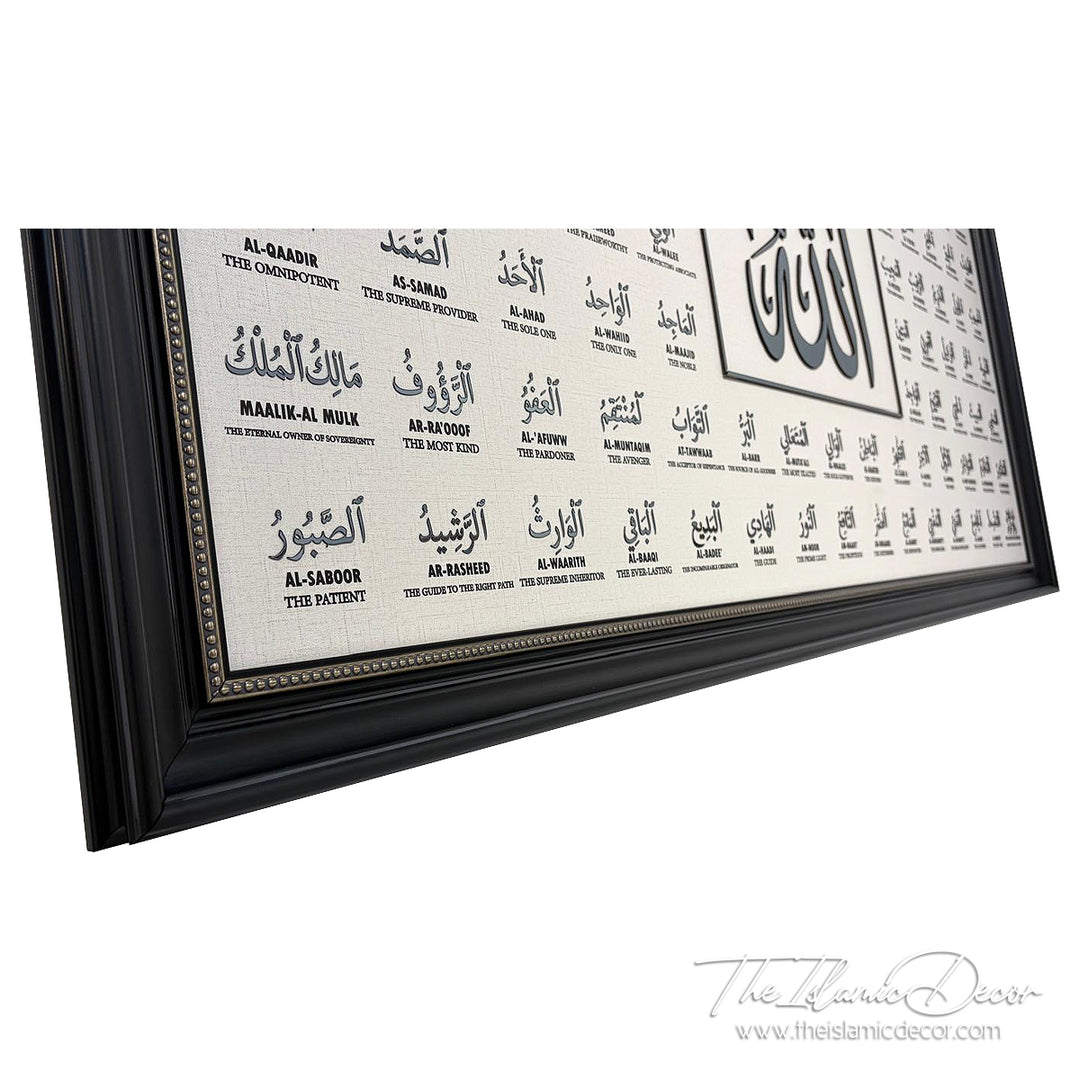 Asmaul Husna with transliteration and translation - Ready Stock Premium