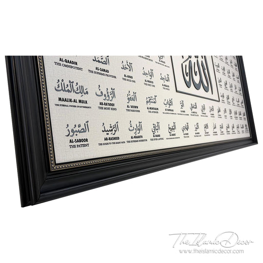 Asmaul Husna with transliteration and translation - Ready Stock Premium