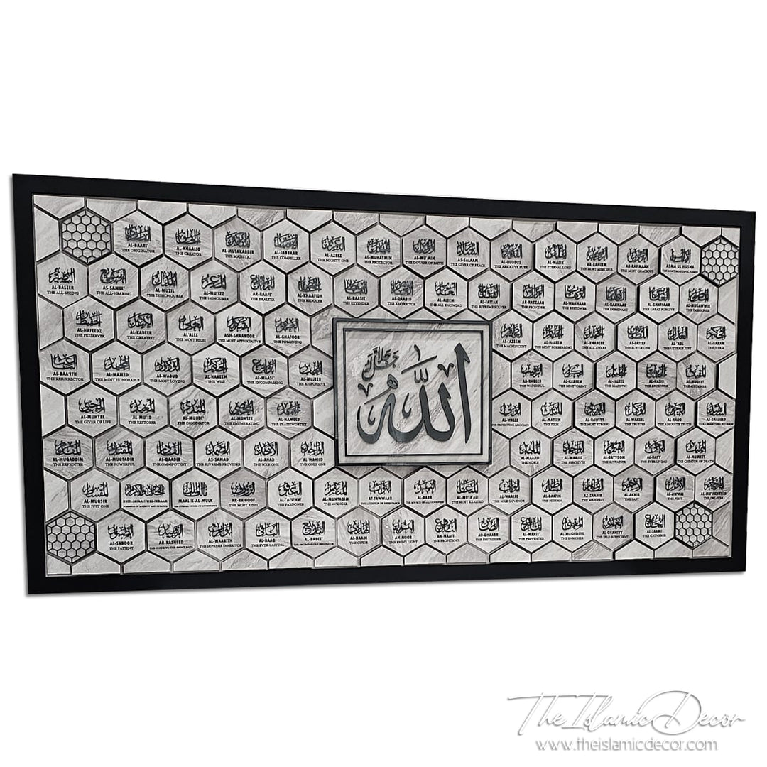 Ready Stock Premium - Asmaul Husna - The Honeycomb Series