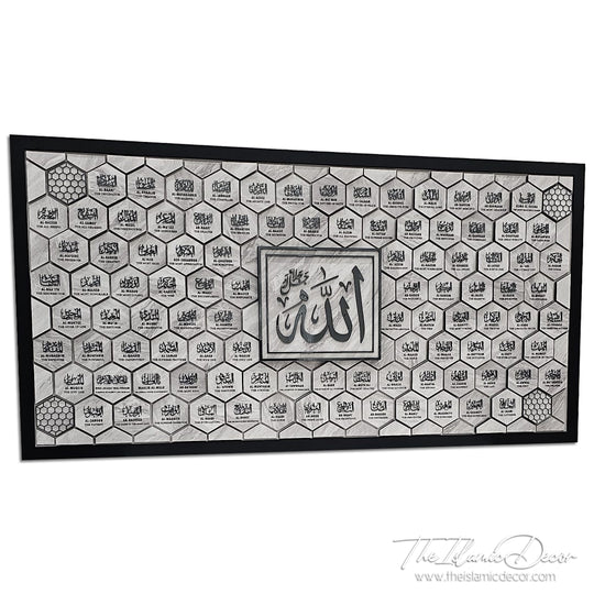 Ready Stock Premium - Asmaul Husna - The Honeycomb Series