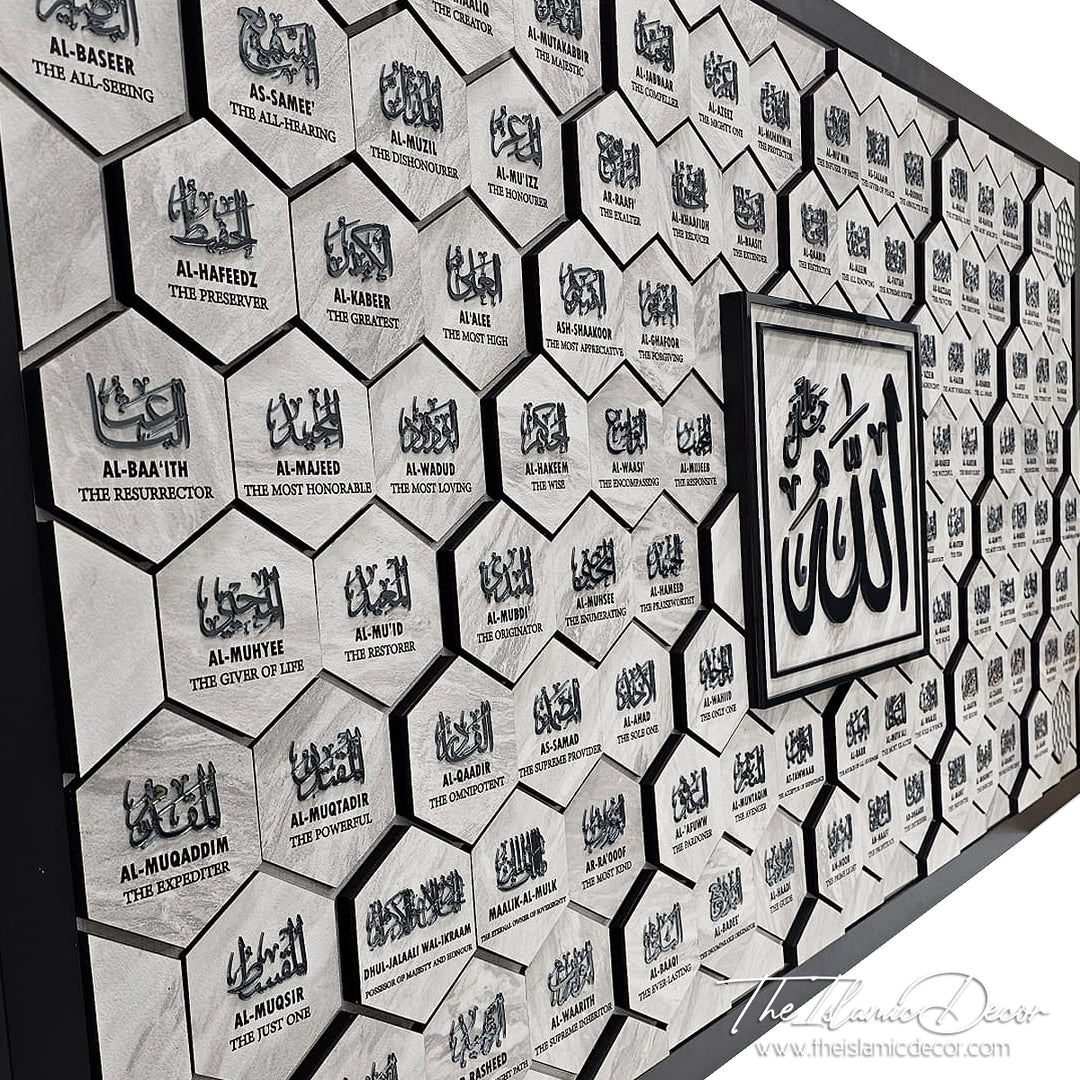 Ready Stock Premium - Asmaul Husna - The Honeycomb Series
