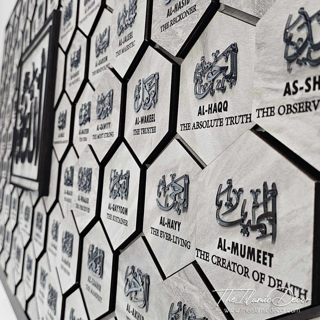 Ready Stock Premium - Asmaul Husna - The Honeycomb Series