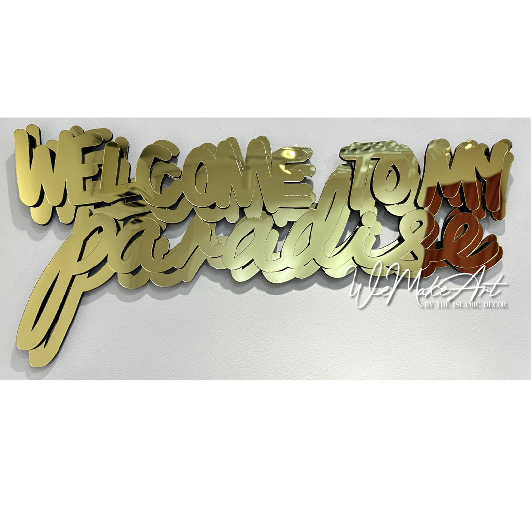 WMA - Words - Welcome (11inch by 23inch)