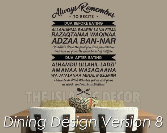 Dining Design Version 08 Decal