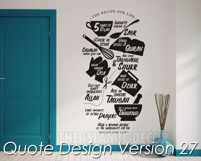 Quote Design Version 27 Decal