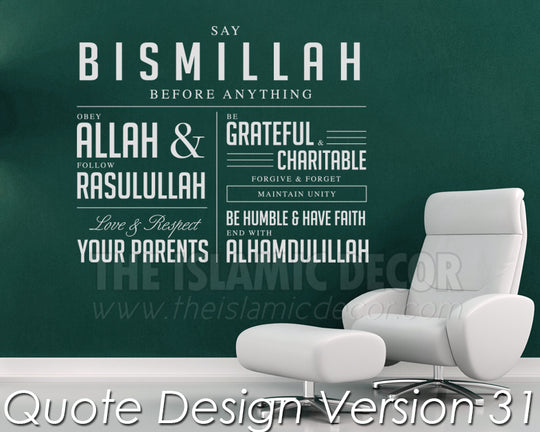 Quote Design Version 31 Decal