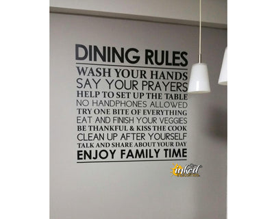 Dining Design Version 02 Decal - The Islamic Decor - 5
