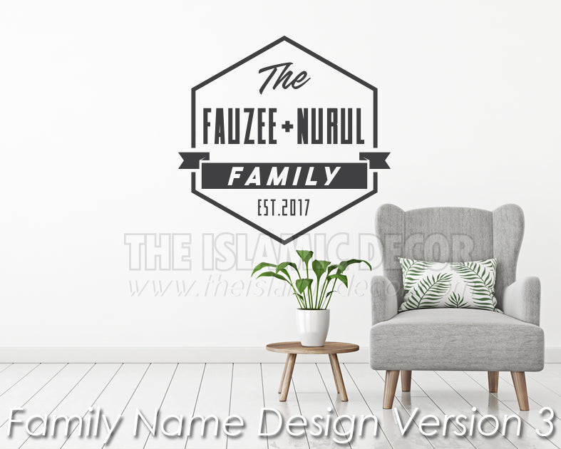 Family Name Design Version 3
