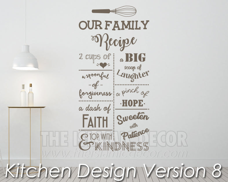 Kitchen Design Version 8 Decal