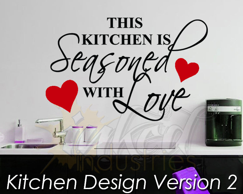 Kitchen Design Version 2 Decal - The Islamic Decor - 1