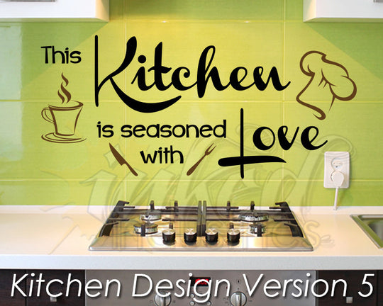 Kitchen Design Version 5 Decal - The Islamic Decor - 1