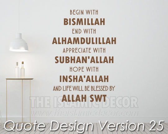 Quote Design Version 25 Decal
