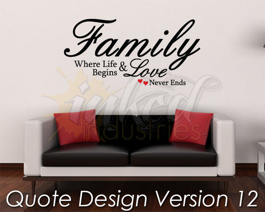 Quote Design Version 12 Decal - The Islamic Decor - 1