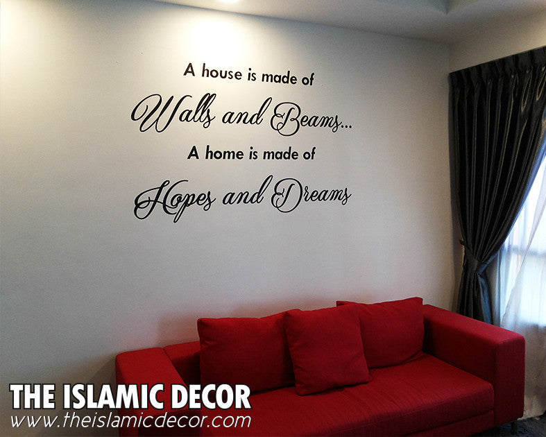 Quote Design Version 14 Decal - The Islamic Decor - 3