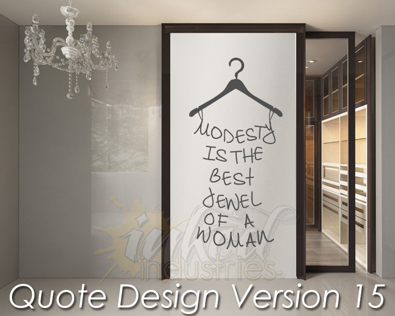 Quote Design Version 15 Decal - The Islamic Decor - 1